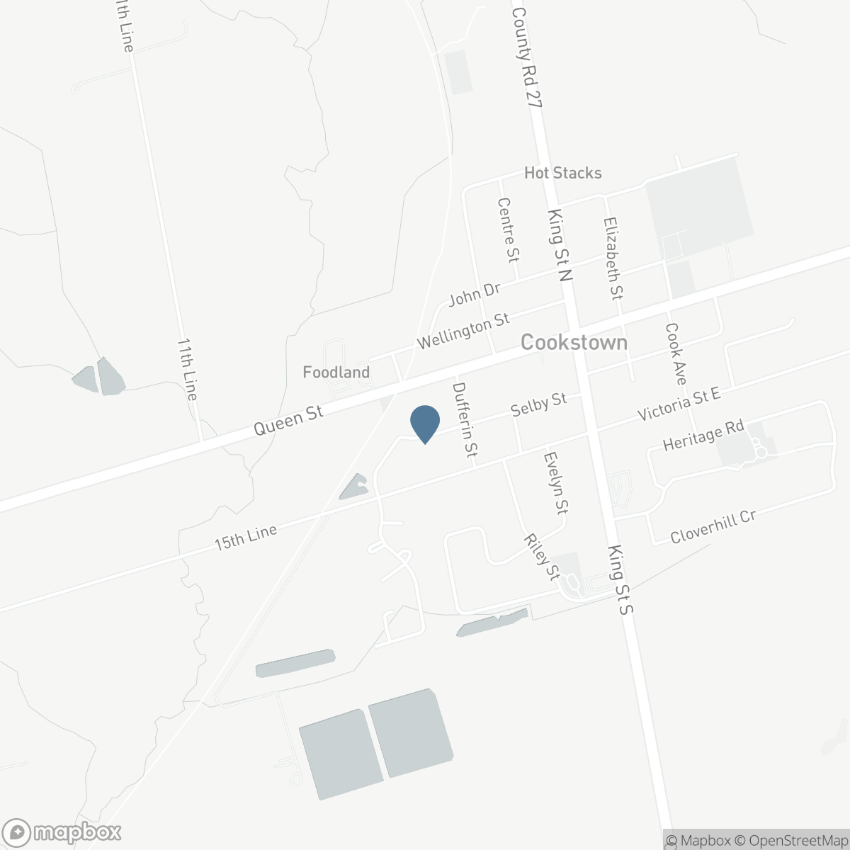 18 MUMBERSON STREET, Cookstown, Ontario L0L 1L0